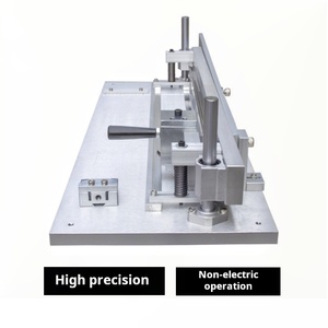 Machine semi-automatique manuelle à rainurer en V pour la fabrication d'échantillons, avec lames en acier, pour couper le carton, le carton gris et le papier, idéale pour la <span class=keywords><strong>reliure</strong></span> - Product Image 6