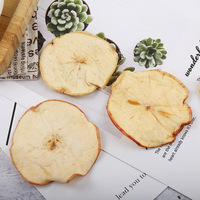 Tranches de pommes lyophilisées en gros, matière première, chips de pommes FD pour collation aux fruits, qualité alimentaire, en vrac, naturelles, sans sucre