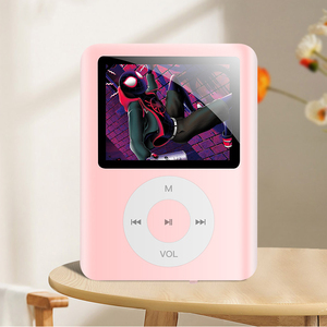 Mini reproductor MP3 portátil con pantalla de 2,4 pulgadas, reproducción de música, cuerpo de plástico, color azul claro, para escuchar sobre la marcha - Product Image 3