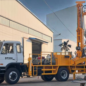 Hardrock LKW-Montierte 300-Meter Tragbare Wasserbrunnenbohranlage Fahrzeugmontierte Bohrloch-Wasserbrunnenbohrmaschine - Product Image 1