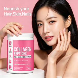Poudre de collagène hydrolysé OEM, compléments alimentaires pour la peau, pour l'éclat de la peau des adultes, effets blanchissants, antioxydants, pour les femmes <span class=keywords><strong>enceintes</strong></span> - Product Image 1