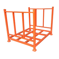 Support à pneus en acier personnalisable support empilable Cage de distillation réglable Tube de convertisseur enduit de poudre entrée 4 voies conception réglable