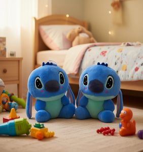 Peluche Stitch 30 cm, jouet en peluche doux pour enfants de 2 à 4 ans, unisexe, couleur bleue - Product Image 2