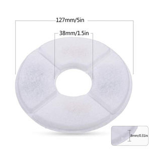 Filtro de Carbón para Bebedero de Gatos, Filtro de Repuesto para Bebedero de Mascotas, Filtro para Bebedero de Gatos, Productos para Gatos - Product Image 2