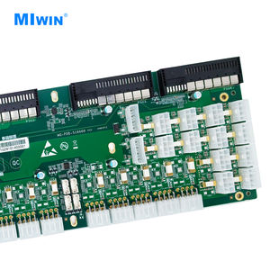Base de Alimentación MIWIN Personalizada para 31 CPU, Conectores MINI FIT de 8 Pines 2x4, Placa Base para Módulos de Alimentación CRPS, Placa Trasera para Fuente de Alimentación Redundante - Product Image 3