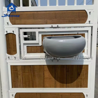 Panneaux de box pour chevaux en bambou portables JHorse Free 3D Design 10ft 12ft 14ft, porte de box pour chevaux, modèle populaire