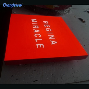 Acrílico retroiluminado led caja de luz con diferentes <span class=keywords><strong>colores</strong></span> cartas - Product Image 3
