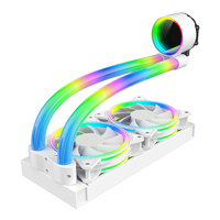 Super Silencieux 240mm AIO RGB CPU Refroidisseur D'eau pour PC Gamers Haute Performance En Aluminium Liquide Refroidisseur Nouveau 12V Gaming PC Compatible
