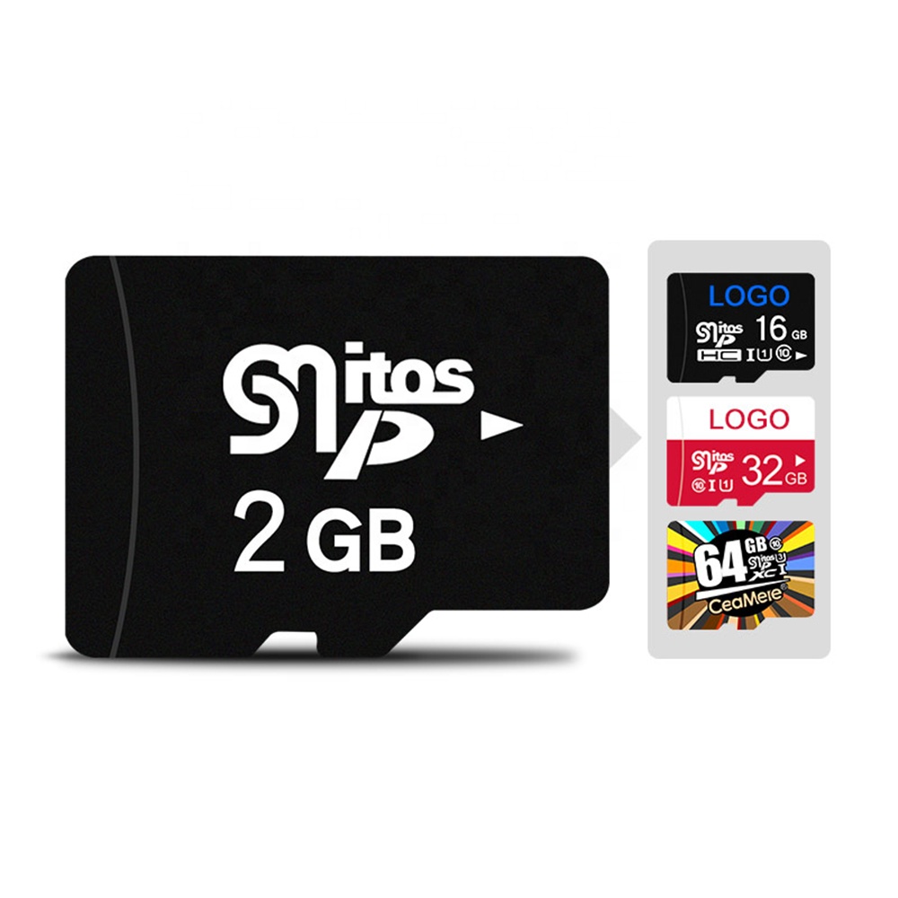 Ceamere, оптовая продажа, нейтральный, 2 Гб, карта Micro Memory Kart, полная емкость, 2 Гб, карта памяти TF, класс 10, класс 6, класс 4, пустой, OEM бренд