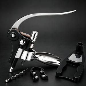 Cavatappi a Forma di Coniglio in Lega di Zinco per Uso Domestico, Set Completo di Accessori per Aprire Bottiglie di <span class=keywords><strong>Vino</strong></span> per Feste - Product Image 2