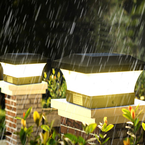 Lampe de décoration de cour murale extérieure à LED de haute qualité en gros Lampadaire solaire étanche - Product Image 4