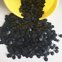 Vente en gros 100 pièces/paquet de breloques pour chaussures boutons arrière en plastique noir ornement boucles pour chaussures accessoires pour bricolage sabots breloques pour chaussures