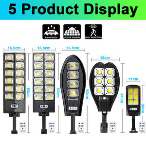 20000 vatios de luz de calle Solar 504 LED Solar al aire libre Lamp1000000Lumen pared brillante luz Solar Sensor de movimiento PIR jardín iluminación antorcha - Product Image 2