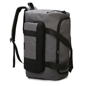 Unisex Wear-Resistant Oxford Fabric Light <b>Weight</b> Front Zippered Pocket Crossbody Tote Sport Luggage <b>Backpack</b> Bag Travel <b>Backpack</b> - Product Image 4