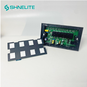 Interruptor de pared WIFI inteligente de alta calidad del Reino Unido, interruptor inteligente WIFI de 8 canales, interruptor largo con <span class=keywords><strong>chip</strong></span> Tuya - Product Image 5