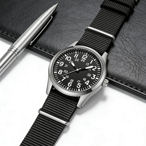 Nuevo Reloj Deportivo Clásico de Cuarzo para Hombre, Correa de Nailon, Caja de Aleación, Resistente al Agua 3 ATM, Reloj de Negocios para Hombre, Venta al Por Mayor - Product Image 5