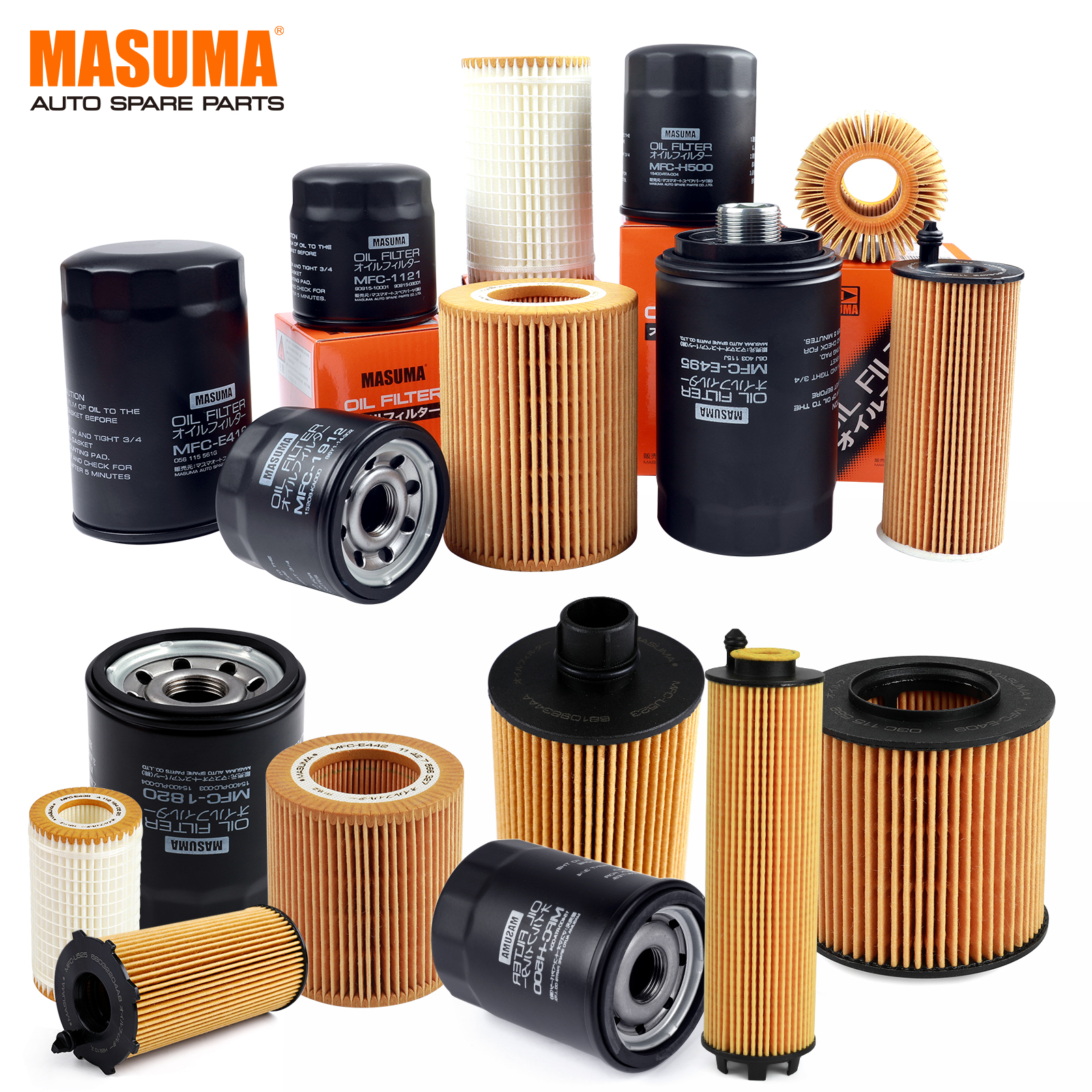 MASUMA MFC-E489 Oil Filter for Jaguar XE, XF, & Land Rover