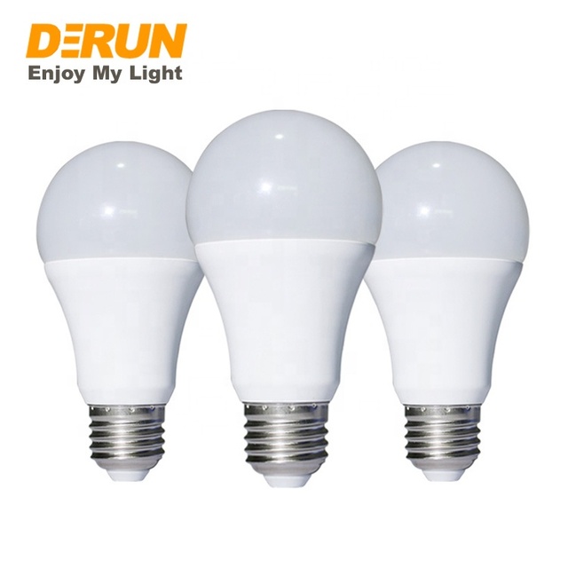 Factory A19 A60 LED Bulb 5W 7W 9W 12W Bulb 80+ CRI E26 E27 BASE 60W Replacement LED Lighting Lamp Bulb