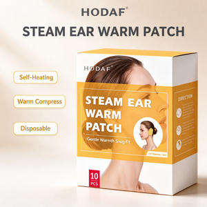 Cerotti auricolari autoriscaldanti a vapore per sollievo dal dolore auricolare mestruale, dal tinnito <span class=keywords><strong>e</strong></span> come aiuto per il sonno, monouso - Product Image 1