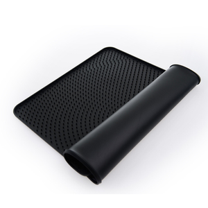 Custom Food Grade Silicone Cat Litter <b>Mat</b>, Waterproof Non-Slip Double Layer Litter Trapper <b>Mat</b> Easy to Clean, OEM/ODM Service - Product Image 2
