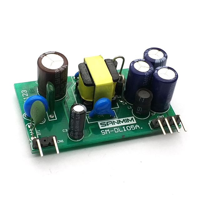 AC-DC Buck Converter 5W Dual Output Step Down Power Supply Module AC 85V-265V to DC12V250mA 5V500mA Compatible PlayStation Move