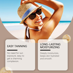 Haute qualité été Tan bio à base de plantes corps bronzant facile <span class=keywords><strong>crème</strong></span> de bronzage foncé Lotion séchage rapide <span class=keywords><strong>crème</strong></span> de bronzage rapide - Product Image 4