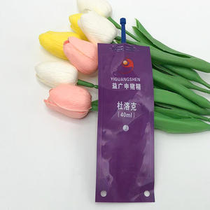 40ml Pochette à bec thermoscellable imprimée en couleur Emballage en plastique PE souple étanche à l'odeur et de qualité alimentaire pour liquide - Product Image 3