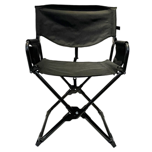Silla de <span class=keywords><strong>Director</strong></span> Plegable Moderna con Marco de Acero Ligero y Cómodo para Uso en Exteriores, Picnic y Playa - Product Image 1