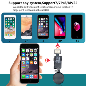 Phổ Cảm Ứng ID <span class=keywords><strong>Home</strong></span> Nút Flex Cho <span class=keywords><strong>iPhone</strong></span> <span class=keywords><strong>7</strong></span> 8 Cộng Với Trở Lại Vân Tay Kết Nối Flex Sửa Chữa Thay Thế - Product Image 5