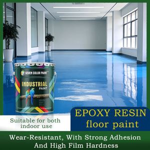 Seven Colors Industrial <b>Epoxy</b> Resin Curing Agent <b>Floor</b> Paint Wear Resistant High Hardness Spraying Liquid <b>Epoxy</b> <b>Coating</b> <b>Floor</b> - Product Image 3