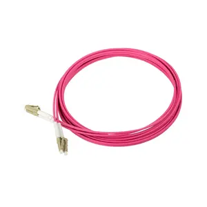 High speed transmission Lc to Lc Om3 Om4 Duplex 3 5 10mtrs Fiber Optic Pigtail Patch Cord