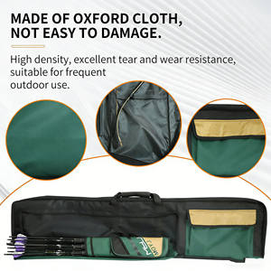 Mochila para Arco Compuesto, 150D Poliéster DWR, Tela de Gamuza, Impermeable, Camuflaje, con Bolsillo para Flechas y Acolchado para Caza - Product Image 2