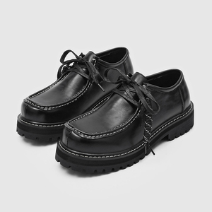 26140 2026 Nuovo Stile <span class=keywords><strong>Scarpe</strong></span> Kangaroo con Suola Spessa e Rialzo, <span class=keywords><strong>Scarpe</strong></span> Derby Retrò a Punta Larga, <span class=keywords><strong>Scarpe</strong></span> Casual da <span class=keywords><strong>Uomo</strong></span> in Pelle alla Moda - Product Image 5