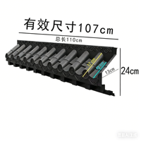 Tuile de toit en plastique PP avec cadre de support, style chinois, en résine synthétique, pour pavillon, jardin et décoration de bâtiment