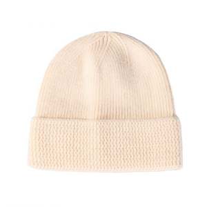 หมวกบีนนี่ปักป้ายหนังสำหรับสุภาพสตรีหมวกขนเฟอร์ขนสัตว์ปัก3D สำหรับกีฬากลางแจ้งงานปาร์ตี้การเดินทางแบบลำลอง - Product Image 6