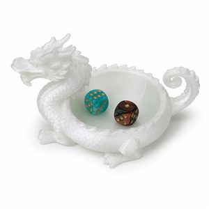 Vassoio per dadi a forma di drago stampato in 3D, vassoio per dadi mahjong a forma di drago, accessori decorativi per giochi da tavolo - Product Image 5