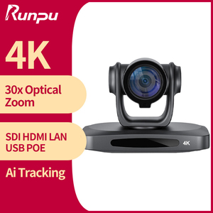 USD2098กล้อง HK830กระจายเสียง SDI 4K 30X PTZ <span class=keywords><strong>Ai</strong></span> TRACK <span class=keywords><strong>Studio</strong></span> Live Streaming + คอนโทรลเลอร์ - Product Image 2