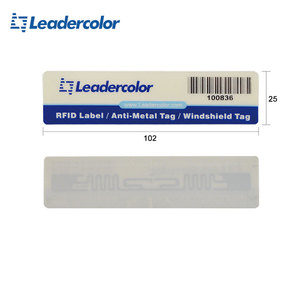 Bán buôn thụ động nhận dạng xe <span class=keywords><strong>RFID</strong></span> nhãn tamperproof UHF kính chắn gió Tag cho xe quản lý - Product Image 4