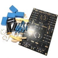 Carte d'amplification de préampli à Tube, Kit de bricolage, Kit de préamplificateurs à Tube de Circuit classique, DC180-300V cc 12v 12AX7 12AU7