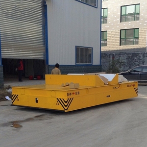 Chariots électriques de transfert de chargement de mouvement omnidirectionnel résistant avec le volant - Product Image 5