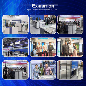 Mesa de Trabajo Multifuncional para Restaurante con Refrigerador, Diseño Moderno - Product Image 6