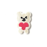 Patchs brodés en gros de personnages de dessins animés, appliques thermocollantes mignonnes d'animaux et de fleurs pour vêtements, sacs et loisirs créatifs