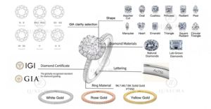 <span class=keywords><strong>Anello</strong></span> di Fidanzamento <span class=keywords><strong>Solitario</strong></span> da Donna in Oro Bianco Massiccio 18k con Diamante Coltivato in Laboratorio da 0.5CT <span class=keywords><strong>1</strong></span> <span class=keywords><strong>Carato</strong></span> IGI - Alta Gioielleria - Product Image 3