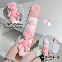 Cosmétiques de maquillage en gros, 6 couleurs de gloss à lèvres, rouge à lèvres mat, anti-transfert, marque privée, gloss à lèvres mignon pour filles