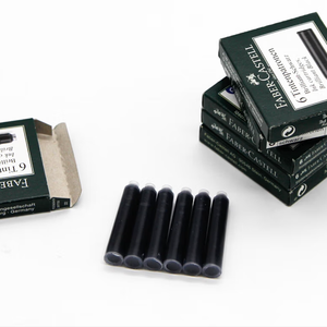 <span class=keywords><strong>FABER</strong></span> <span class=keywords><strong>CASTELL</strong></span> Ricariche per Penna Stilografica Nero/Blu, Set da 6 Pezzi/Scatola, Nero e Blu - Product Image 3