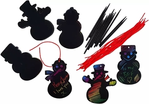 Giấy Cào Cầu Vồng Nghệ Thuật Màu Sắc Kỳ Diệu Hình Ếch Chuồn Chuồn Vườn Sinh Vật Hoạt Hình Dễ Thương - Product Image 2