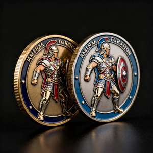 Moneda Conmemorativa de Metal Arquitectónica con Diseño Personalizado Profesional de Esmalte Suave en 3D - Product Image 3