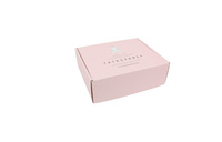 Cartons d'Expédition Personnalisés avec Logo pour Envois Postaux, Coffret Cosmétique Rose, Emballage Ondulé pour Soins de la Peau