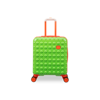 Valise à roulettes personnalisée de haute qualité portable boîte de voyage légère ensemble de valises à bagages en ABS PC