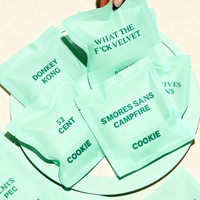 Sacs d'Emballage pour Boulangerie et Biscuits Vides Imprimés Sachet Plastique de Qualité Alimentaire